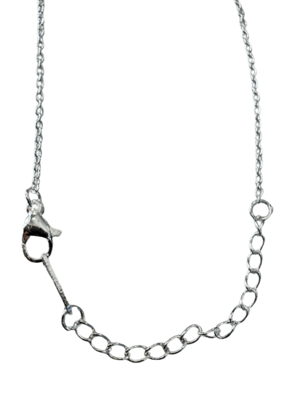 Silver Volleyball Necklace
